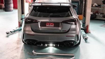 Photo of Capristo Valved Sports Exhaust for the Mercedes Benz A45/A35 AMG (W177) - Image 2